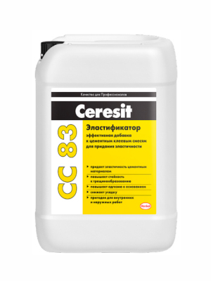 Эластификатор CERESIT CC 83 для цементных растворов