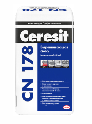 Смесь CERESIT CN 178 легковыравнивающаяся