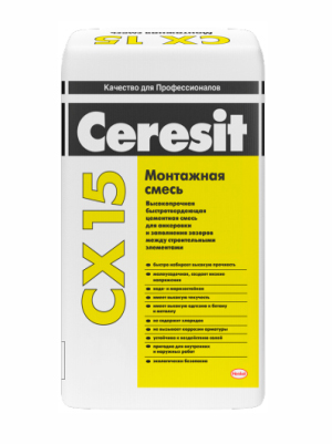 Цемент CERESIT CX 15 монтажный и заполнительный