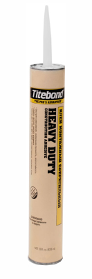 Клей TITEBOND монтажный сверхсильный, Желтая туба, Heavy Duty