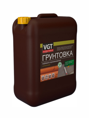 Грунтовка ВГТ глубокого проникновения с антисептиком ВД-АК-0301