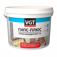 Грунт-концентрат ВГТ "Гипс-плюс"